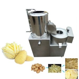 China Commercial fruit vegetable slicer chopper cutting machine 300-1000kg/H on sale
