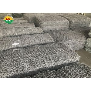 2*1*1m Gabion Wire Mesh Boxes Hot Dipped Galvanized filled with rocks