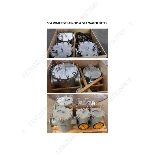 Product Description For Sea Water Strainers Model AS300 CB/T497 - Coarse Water Filter AS300 CB/T497