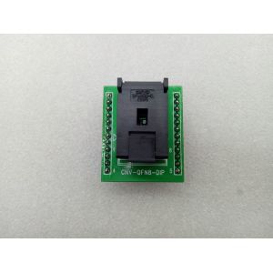 QFN8 TO DIP8 CNV-QFN8-DIP programmer adapter sockets with DFN8 MLF8 size 8*6mm