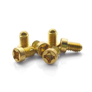 Plain Finish Brass Cross Recessed Special Screw Customized With Non Standard
