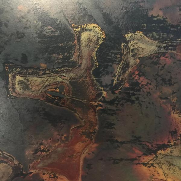 PVD Rustproof Patina Steel Panels , Inoxidable Patinated Brass Sheet