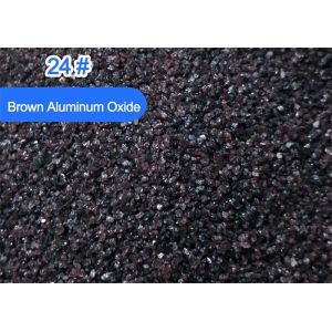 China 95 Brown Aluminium Oxide Blasting Media Sandblasting Beautification Processing on sale