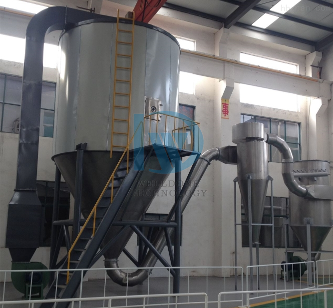 Energy Saving 25kg/h Spray Dryer Machine with 70% Drying Efficiency for Industrial Powder at 120-300℃