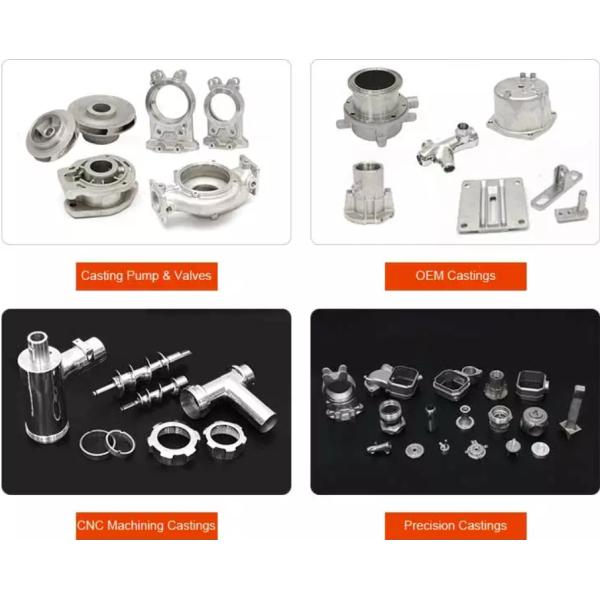 Stainless Steel Auto Motorcycle Accessories Engine and Manifold Casting Parts