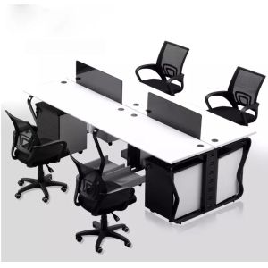 Commercial Furniture Cubicle Workstation and Staff Desk Set for Office Partition