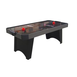 China Easy Assembly Air Hockey Game Table 7FT Plastic Corner With Black Playing Surface on sale