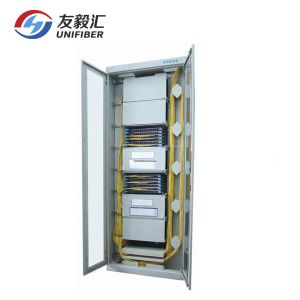FTTX Network 42U Floor Standing Fiber Telecommunication Cabinet