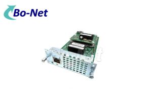 Cheap Fourth Generation Trunk Cisco Voice Card , NIM-1MFT-T1/E1 Cisco Gigabit Ethernet Card for sale