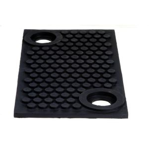 Vibration Isolation Bearings Solid Rubber Pad applied in Metro