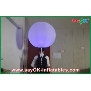 Customized Led Inflatable Backpack Balloon Tripod Ball for Advertisement