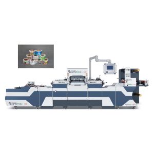 Sticker Adhesive Label Die Cutting Machine With 380V Voltage