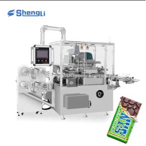 Customized High Speed Chocolate Bar Fold Envelop Packaging Machine with Air