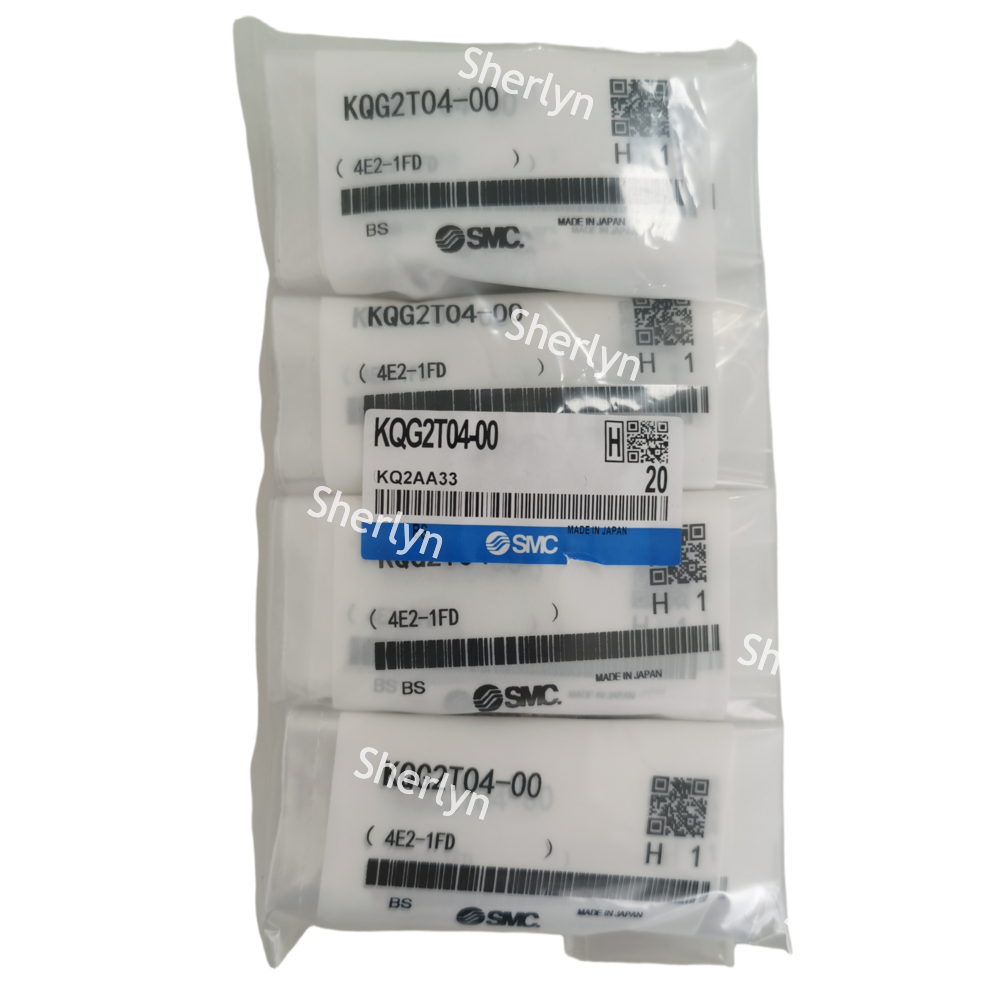 SMC Stainless Steel Joint KQG2T04-01S 4MM Tube Size 4E2-2FD/KQ2AA34