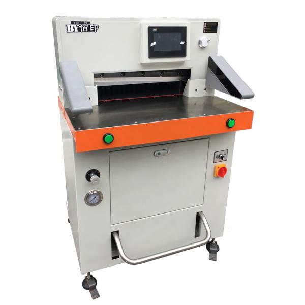 Quality Touch LCD Hydraulic Paper Cutting Machine Max Cutting 670mm Program Control wholesale