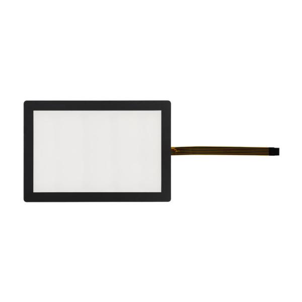 10ms Response Time 10.1'' 5 Wire Resistive Touch Panel With Black Bezel Surface