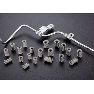 0.2mm Square Hole Knitted Wire Mesh Gasket For Shock