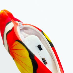 USB Charging Plush Electric Flopping Cat Toy Fish Moving With Catnip