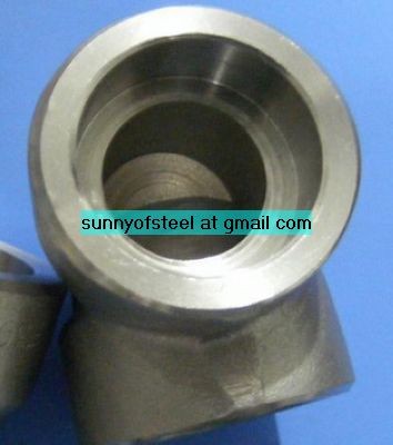 Quality ASME SA-182 ASTM A182 F304H soket weld elbow wholesale