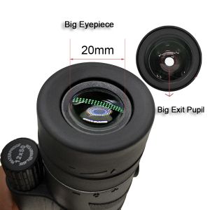 Long Range Mini 12x50 Monocular Telescope For Hiking / Traveling