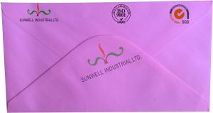 Cheap Recyclable Custom Self Seal Envelopes , Offset Paper Custom Embossed Envelopes for sale
