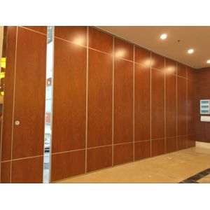 Cheap Hanging System Movable Folding Partition Doors / Foldable Wall Panels for sale