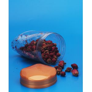 Lightweight PET Plastic Jars Environmentally Friendly Easy Open End 760Ml