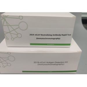 China 2019-NCoV Whole Blood Neutralizing Antibody Rapid Test Kit With Detection Card on sale