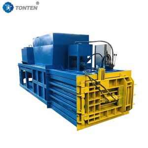 Woven Bag Foam Cardboard Metal Hydraulic Baler Machine Horizontal Baler