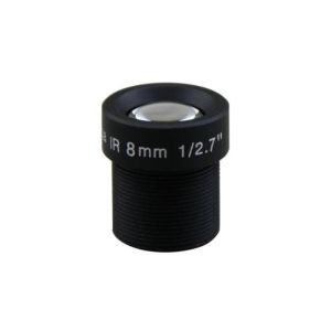 1/2.7" 6mm F2.0 Megapixel M12x0.5 mount Low distortion MTV IR board lens for