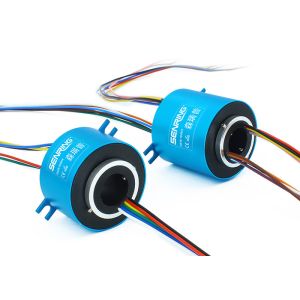 H2056 Multi Point Contact Mini Ethernet Slip Ring With Precious Metal Cluster