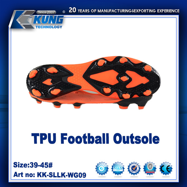 Breathable TPU Soccer Shoes Soles Material Multipurpose Stylish