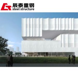 Lightweight Steel Structure Car Showroom Building Easy Installation