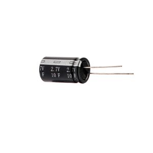 Cylindrical Farad Super Capacitor 10F 2.7V Radial 10X30 For Solar Lamp