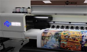 China Width 1250MM Water Based Printer Indoor Advertising Printer DYE Ink on sale