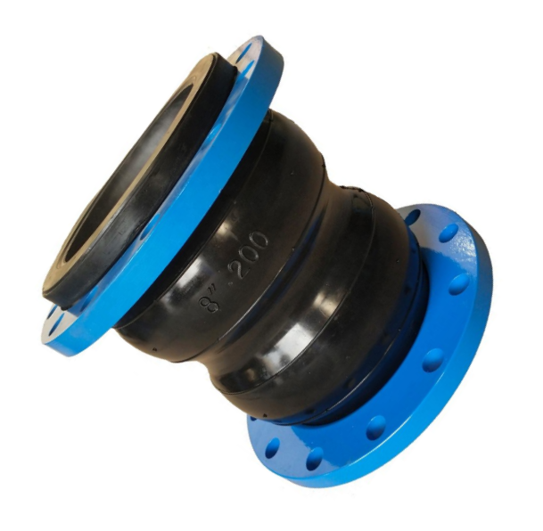 8 Inch Double Sphere Rubber Expansion Joint with Ductile Iron Flange
