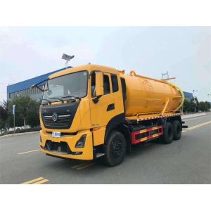 4x2 Chinese Dongfeng 6000 Liters Sewage Suction Truck