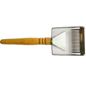 Beehive Brush Honey Uncapping Tools 17 needles wooden handle uncappping fork