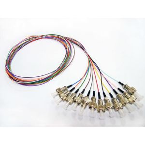 G652D G657A Type Fiber Optic Pigtail Splicing 4/6/8/12/24 Core Bundle / Fanout