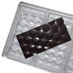Household Rectangular Custom Chocolate Molds Polycarbonate DIY Customized