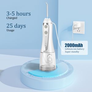 High Frequency Waterproof IPX7 Oral Irrigator USB Rechargeable Bitvae BV C2