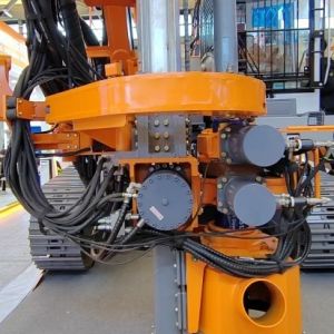 Gold Mining Blasthole Drill Rig Machines Portable Integrated DTH Surface Drill /