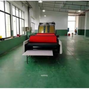 7kw Semi Automatic Flute Laminating Machine Easy Maintenance