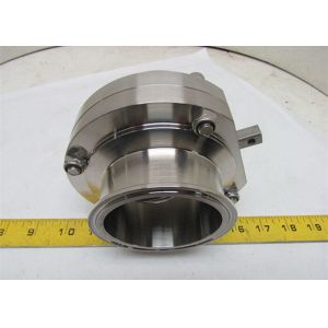 1 1/2 Sanitary Check Valves / Tri Clover Check Valve Connection Butt Welded