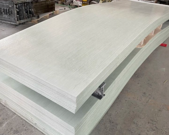 Lightweight High Strength Smooth FRP Panel Flat FRP Plate With Mechanical