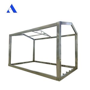 Industrial Design Style Steel Frame for 6 x 3 x 2.8m Flat Pack Galvanized Light