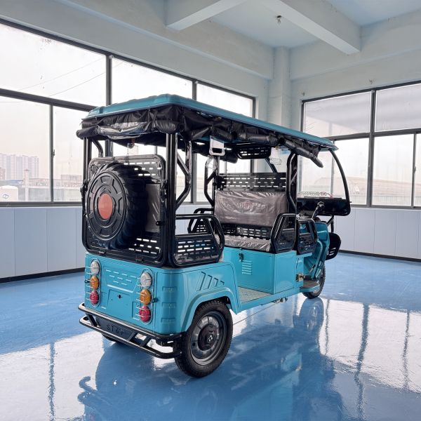 Quality 4 Passenger Electric Tricycles 80 Km Customized Design Comfortable Transport wholesale