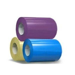 China High Strength Prepainted Steel Coil , Color Coated Steel Coil JIS G3312 ASTM G550 on sale