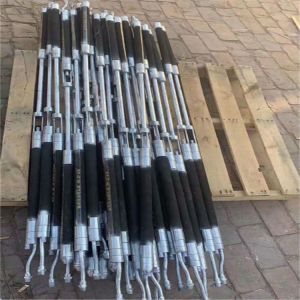 Grout injection Double inflatable packer