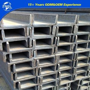 ASTM Q235 Q355 Ss400 A36 A572 Hot Rolled Steel U Beam Channel for Structural